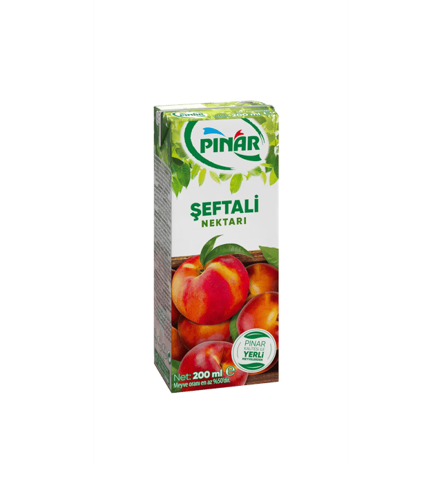 Pınar Meyve Nektarı Şeftali 200 ml