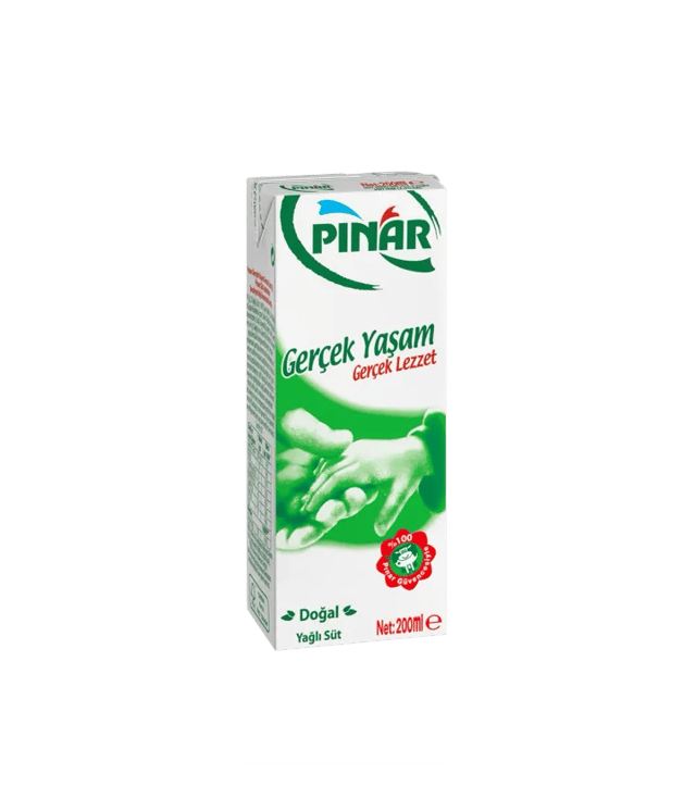Pınar %3.3 Yağlı Süt 200 ml