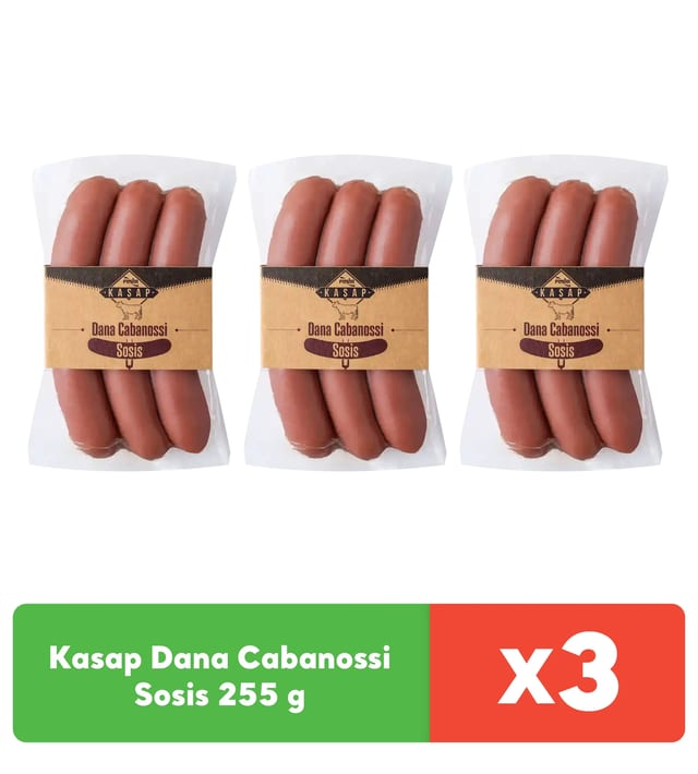 Pınar Kasap Dana Cabanossi Sosis 255 g x 3 adet