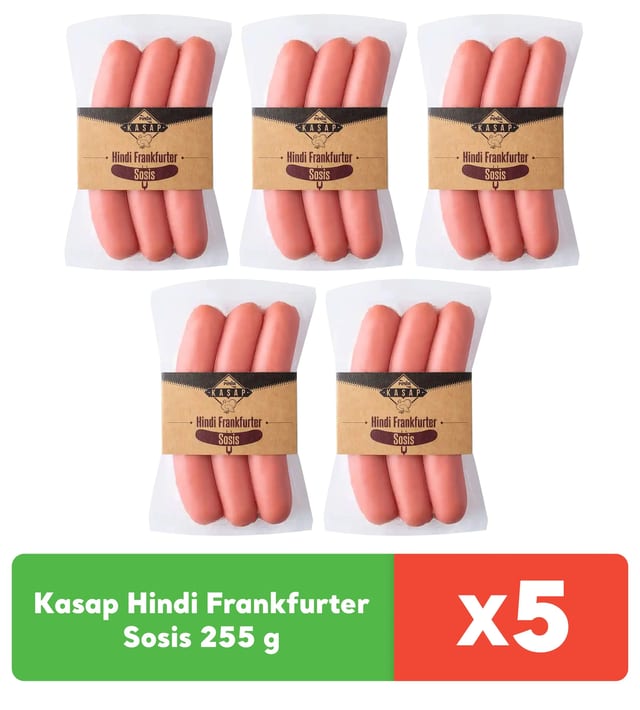 Pınar Kasap Hindi Frankfurter Sosis 255 g x 5 adet