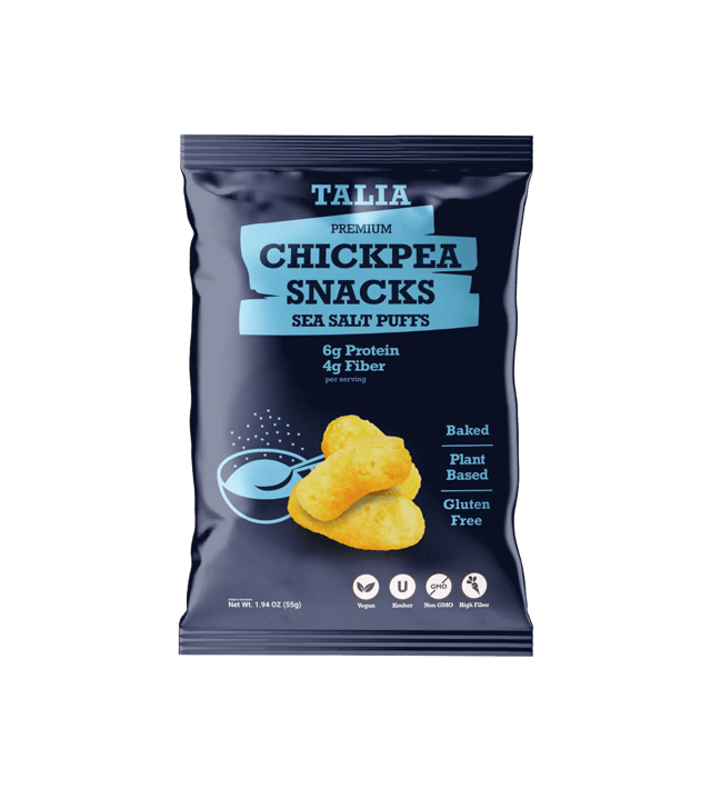 Talia Snacks Fırınlanmış Nohut Cipsi  Deniz Tuzlu 55 g