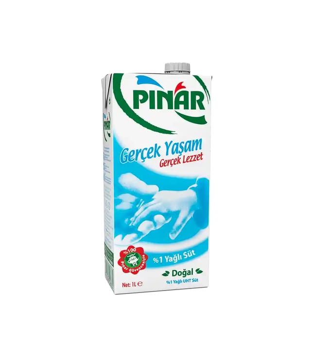 Pınar %1 Yağlı Süt 1 L