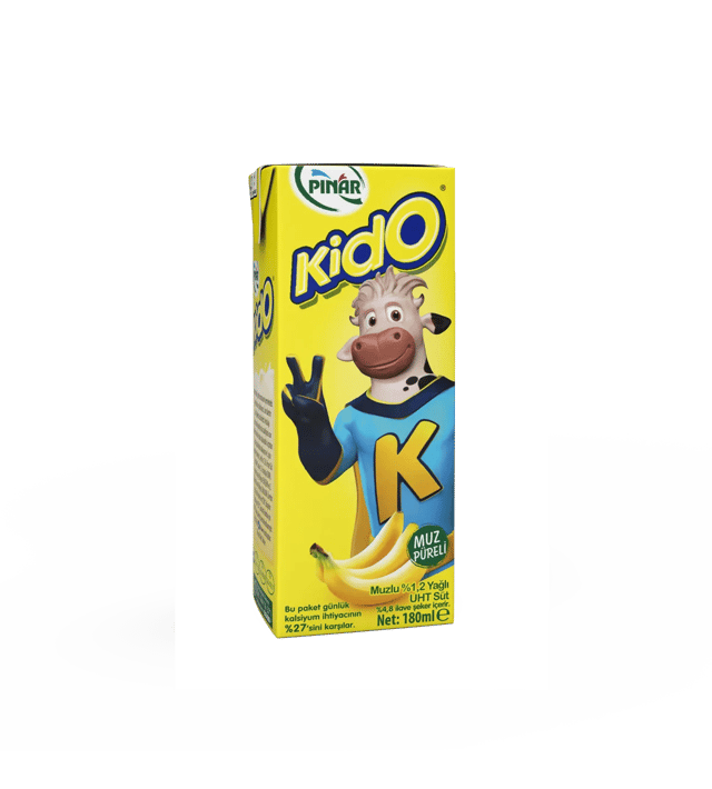 Pınar Kido Muzlu Süt 180 ml