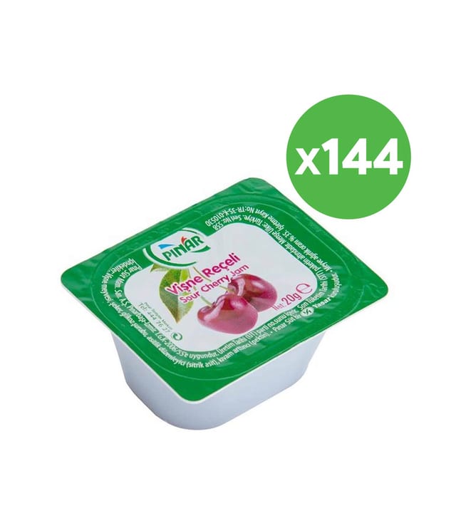 Pınar Reçel Gurme Vişne 20 g x 144 Adet