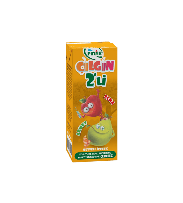 Pınar Çılgın İkili Elma Armut 200 ml