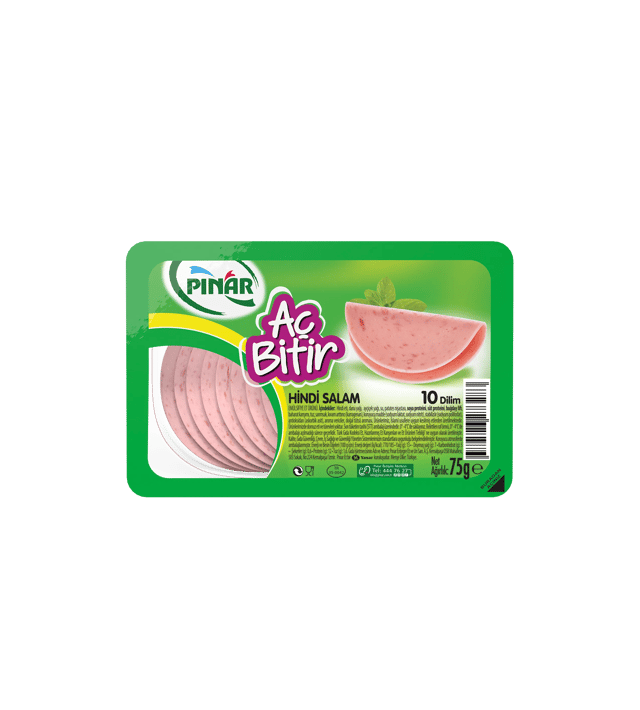 Pınar Aç Bitir Hindi Salam 75 g