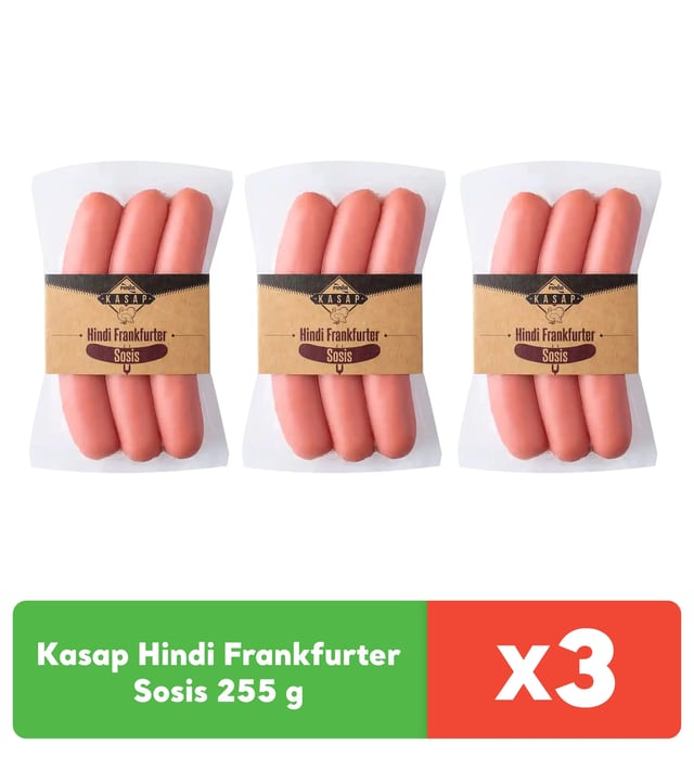 Pınar Kasap Hindi Frankfurter Sosis 255 g x 3 adet