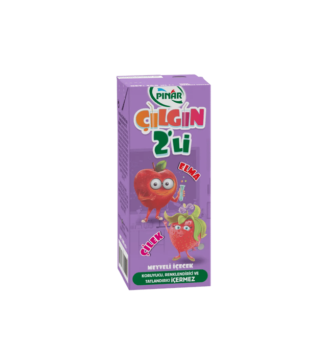Pınar Çılgın İkili Elma Çilek 200 ml