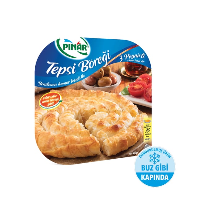 Pınar Üç Peynirli Tepsi Böreği 400 g