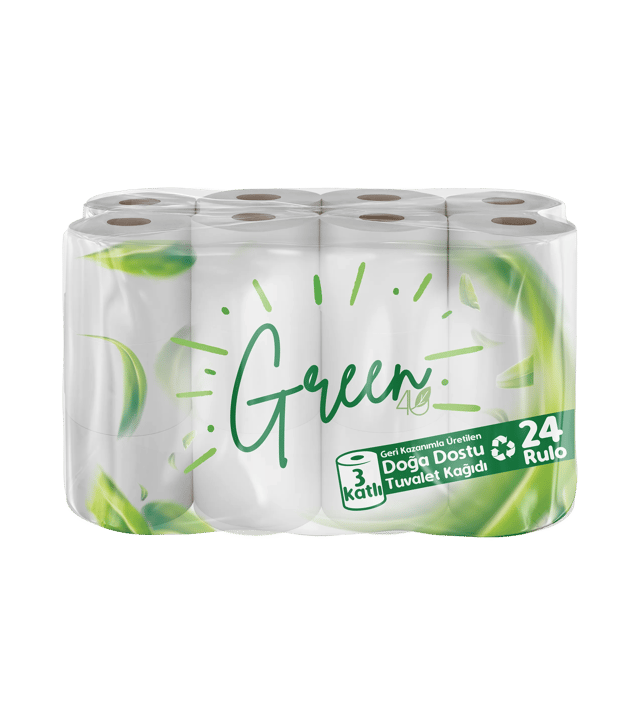 Green4U Doğa Dostu 24'lü Tuvalet Kağıdı 3 Katlı