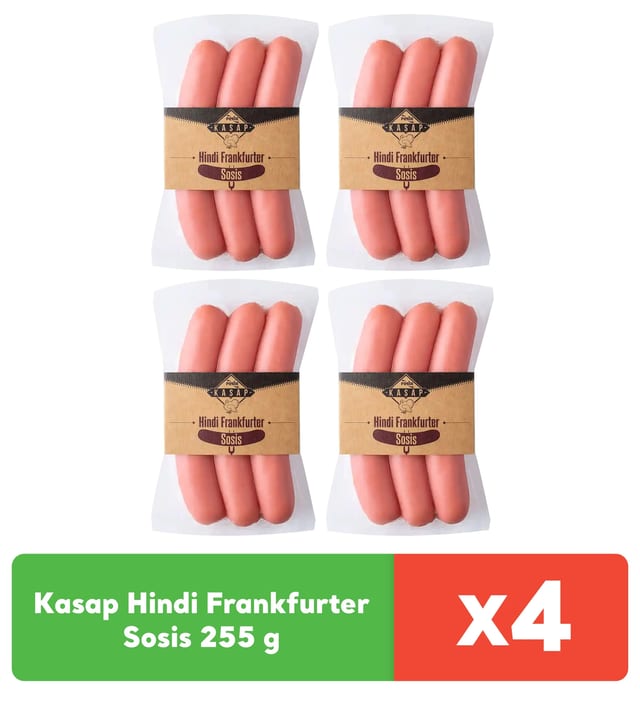 Pınar Kasap Hindi Frankfurter Sosis 255 g x 4 adet
