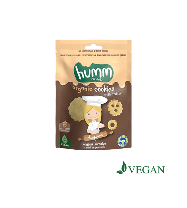 Humm Organik Tahinli ve Pekmezli Vegan Kurabiye 55 g