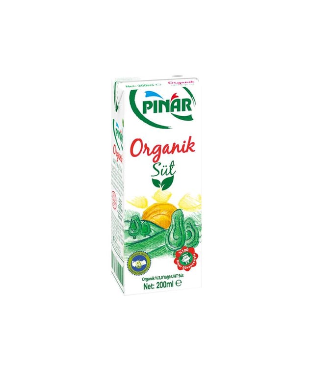 Pınar Organik Süt 200 ml