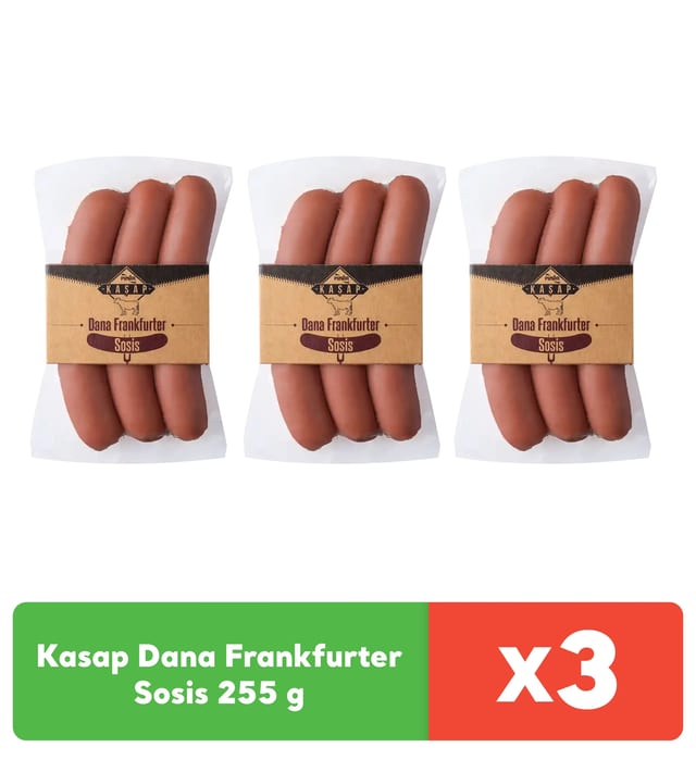 Pınar Kasap Dana Frankfurter Sosis 255 g x 3 adet