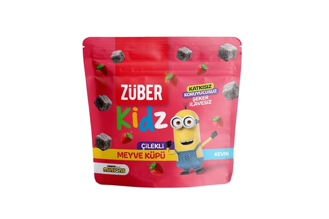 Züber Kidz Çilekli Meyve Küpü 49 g