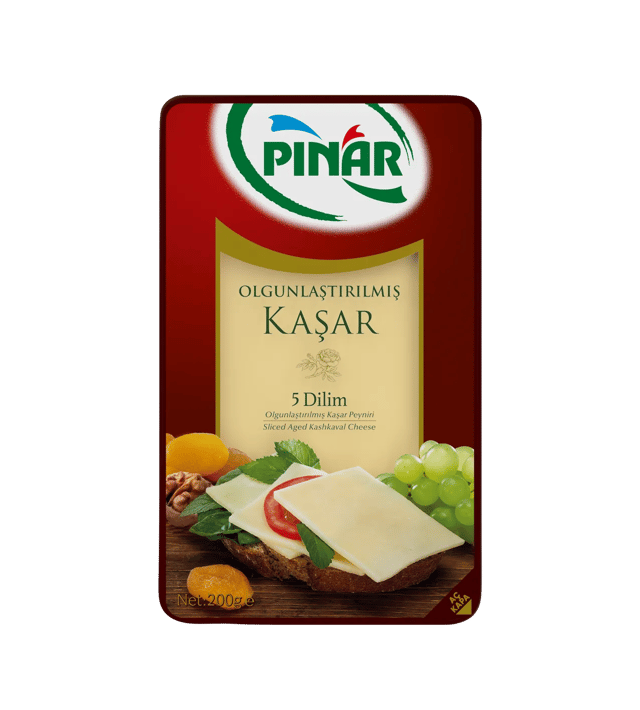 Pınar Olgunlaştırılmış Kaşar Peyniri 200 g