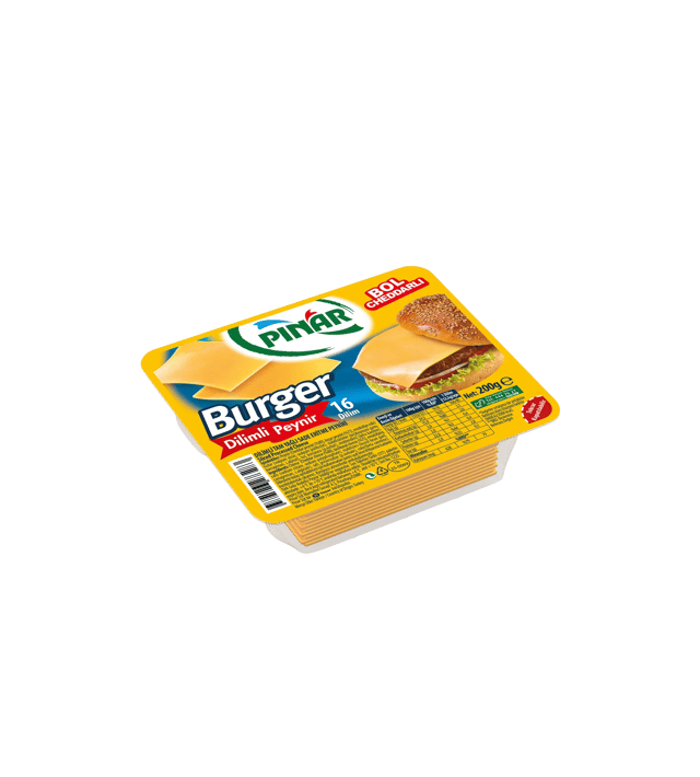 Pınar Burger Dilimli Peynir 200 g
