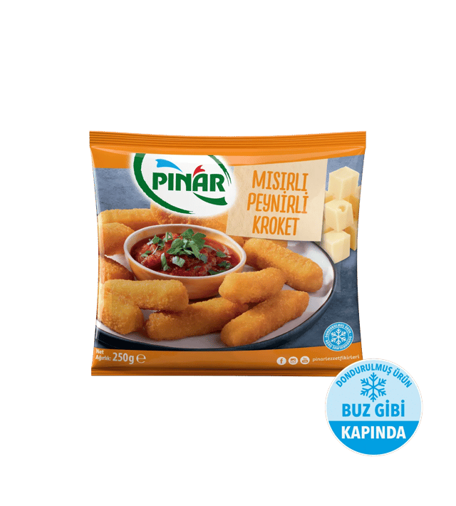 Pınar Mısırlı Peynirli Kroket 250 g