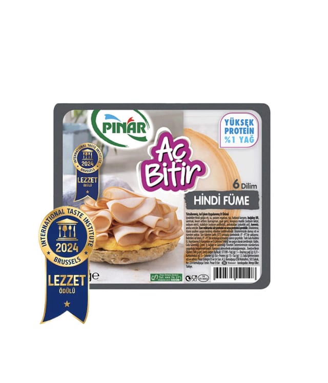 Pınar Aç Bitir Hindi Füme 60 g