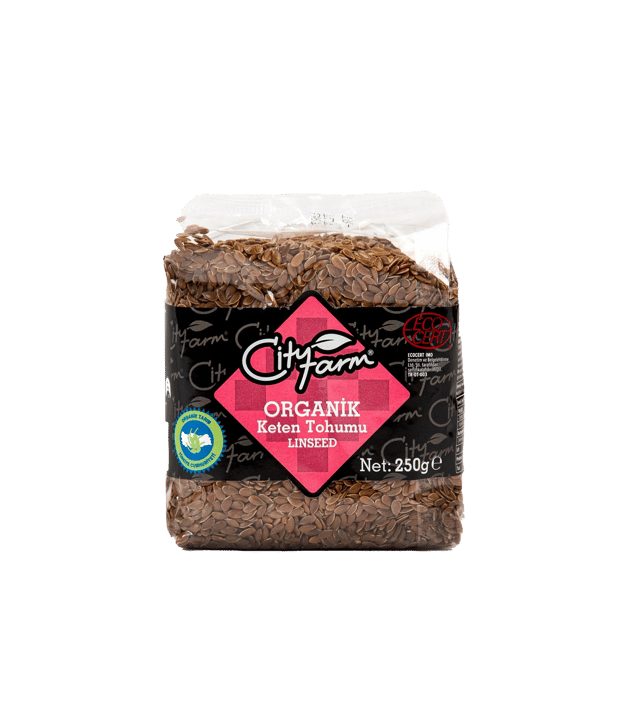 City Farm  Organik Keten Tohumu 250 g