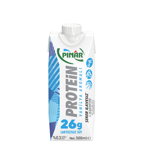 Pınar Vanilya Aromalı Proteinli Süt 500 ml
