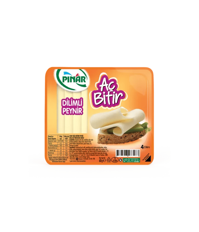 Pınar Aç Bitir Dilimli Peyniri 60 g
