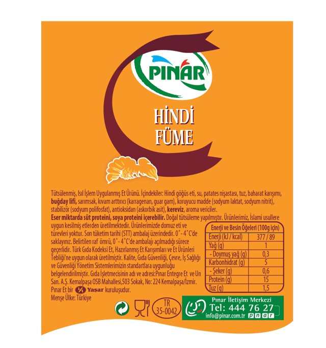 Pınar Hindi Füme